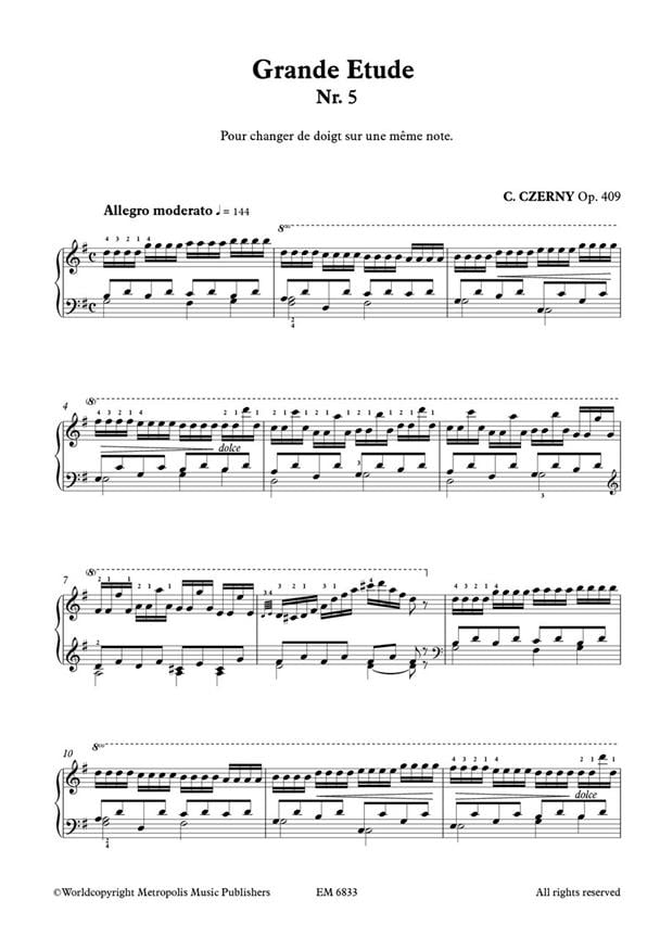 Grande Etude Nr. 5 Op. 409
